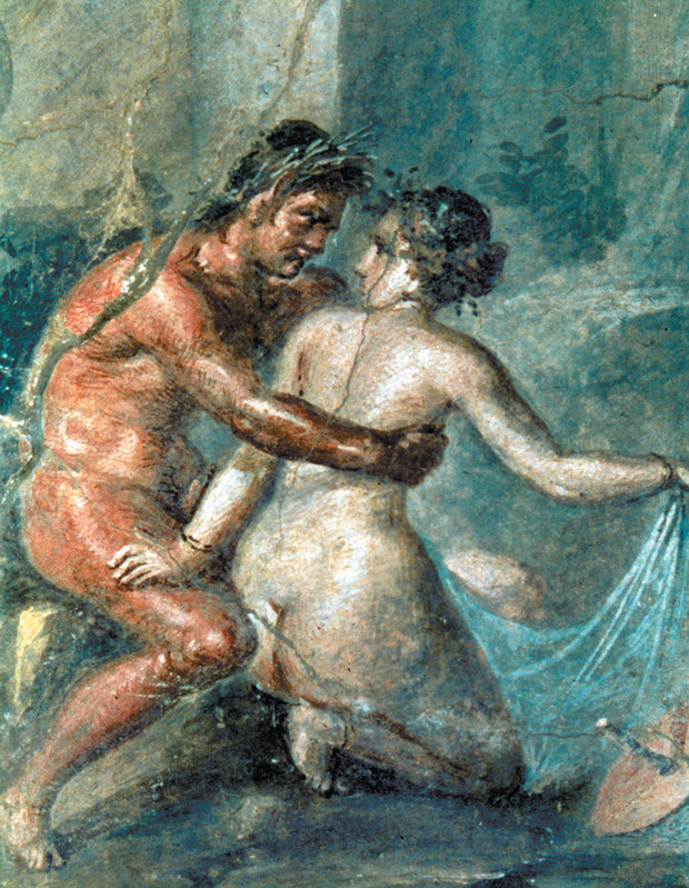 Эротические фрески из Помпеи: а римляне в этом знали толк!