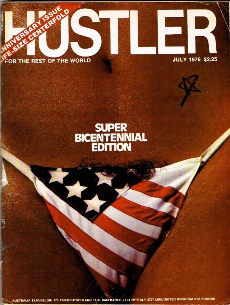 Самые горячие обложки журнала Hustler: от 70-х до наших дней │ фото.