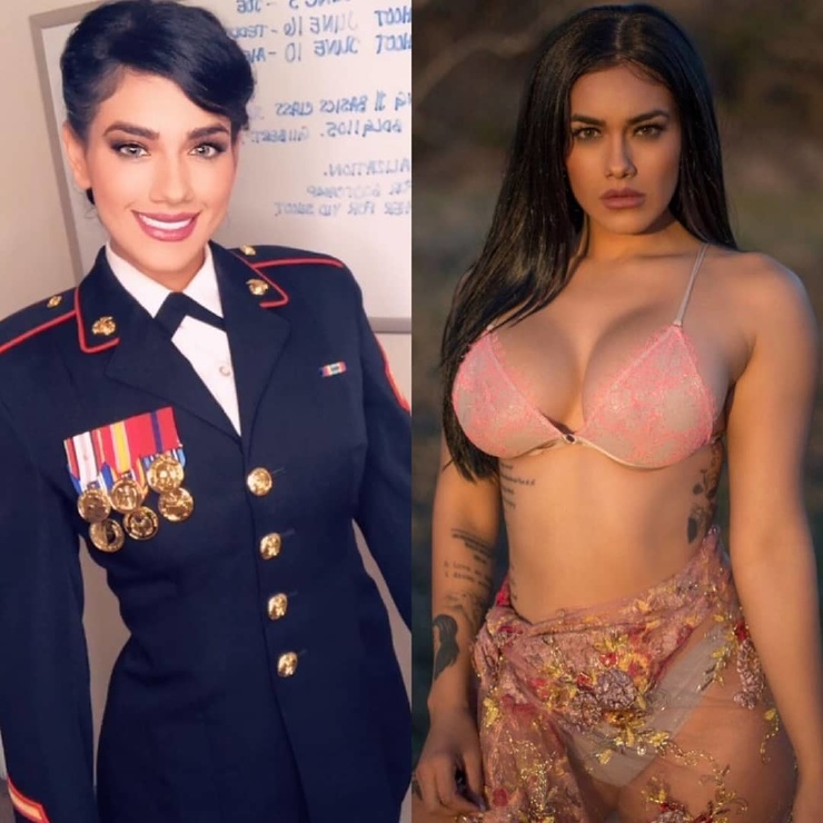 Девушки в военной форме- восхитительны!