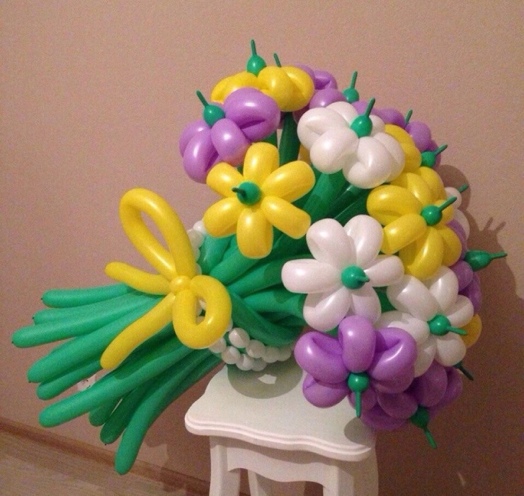 Как сделать цветок из шариков - советы специалистов | МегаШар - доставка шаров 24 часа