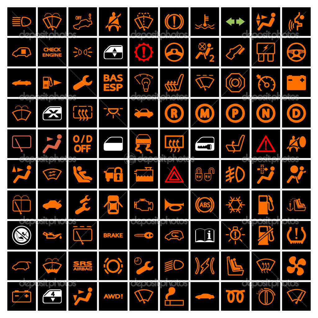 Вот что означают значки на панели вашего автомобиля! Полный список |  Екабу.ру - развлекательный портал