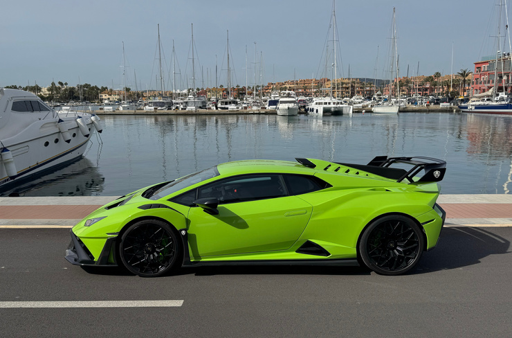 Тюнинг для редкого Lamborghini Huracán STO