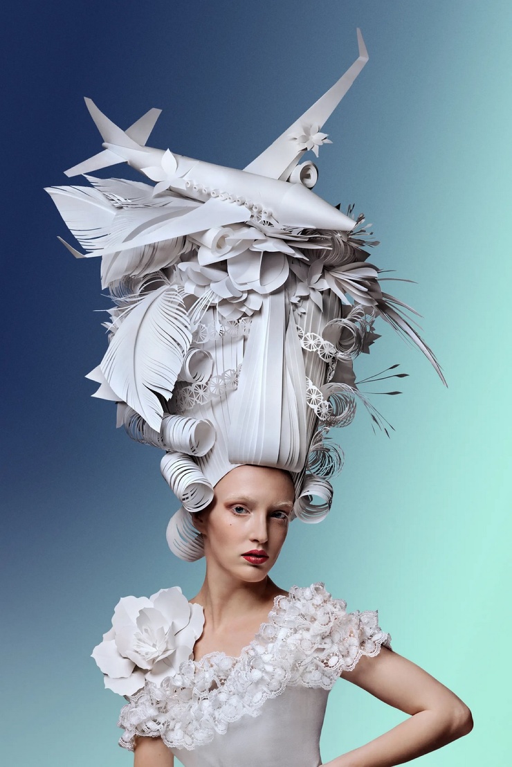Снимаем шляпы: фантастические головные уборы из бумаги Аси Козиной