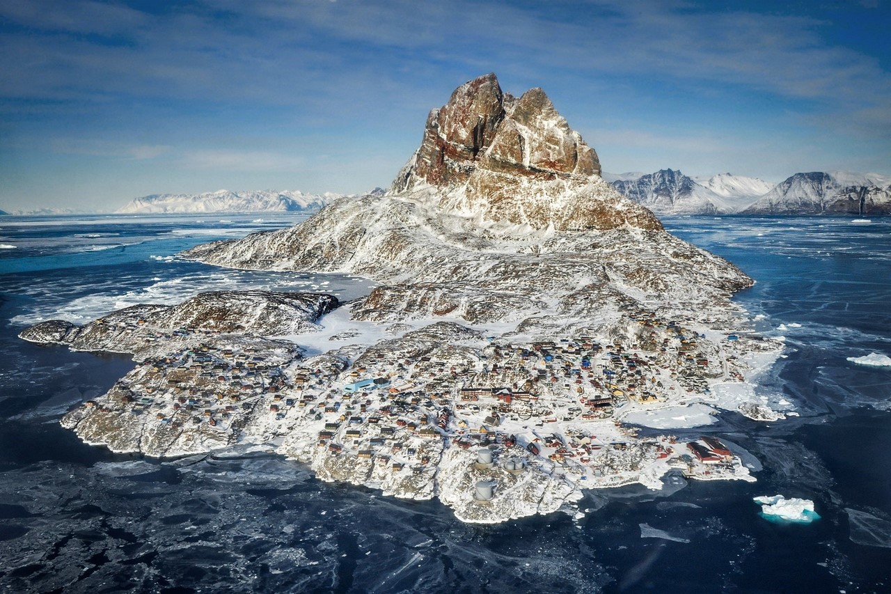 Фото гренландии сверху