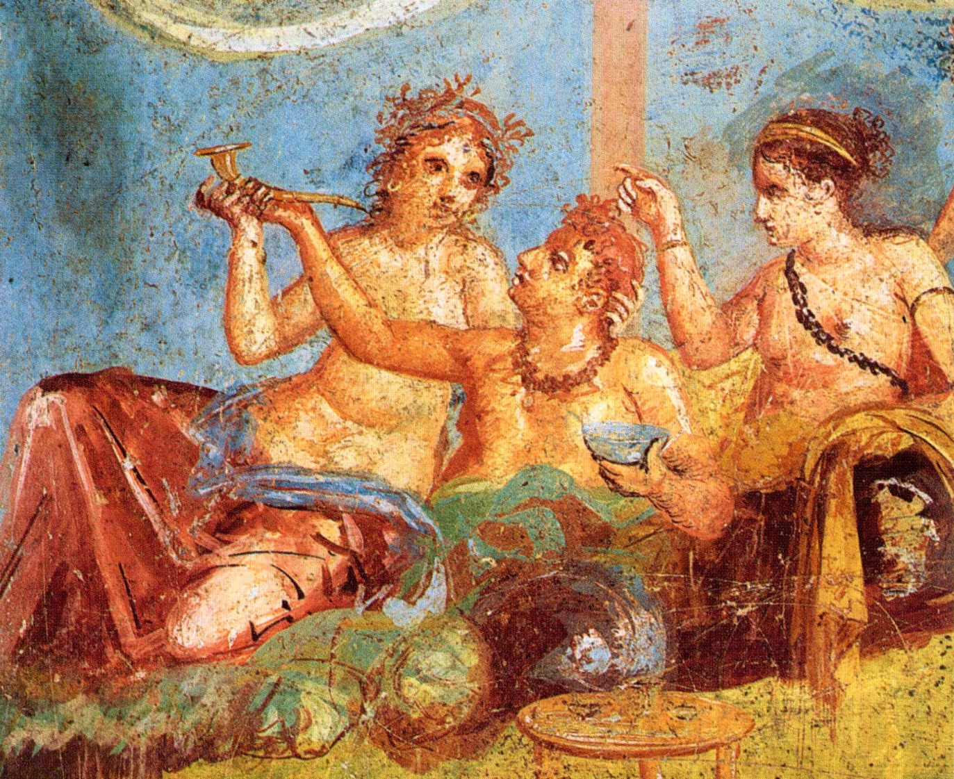 Древний Рим Помпеи фрески