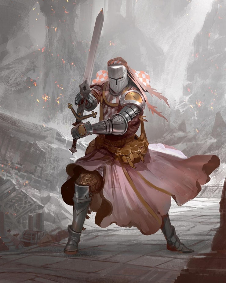 Могучие рыцари на иллюстрациях Кекай Котаки
