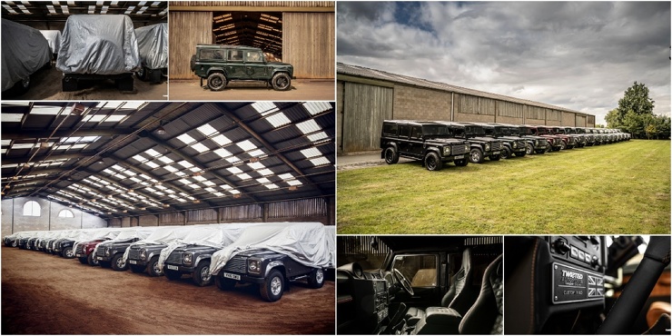 Британец купил 200 Land Rover Defenders в 2015 году за £35 000 и теперь продает их за £220 000 (15 фото,видео)