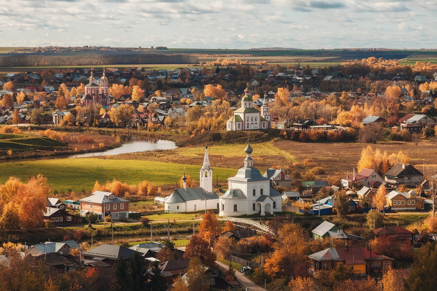 Суздаль В Октябре Фото