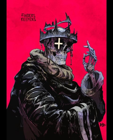 Смерть, отчаяние и немного Bloodborne: арт Роба Бойера