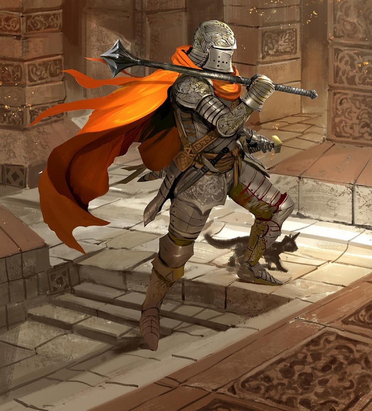 Могучие рыцари на иллюстрациях Кекай Котаки