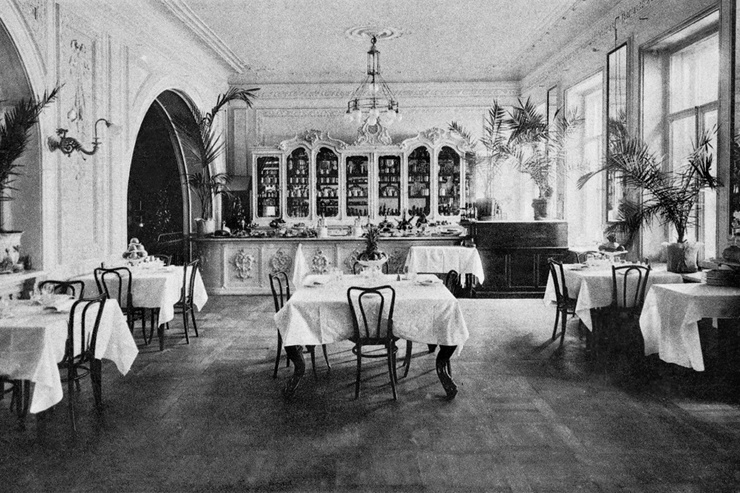 Меню «питерского» ресторана Палкинъ времен Николая II