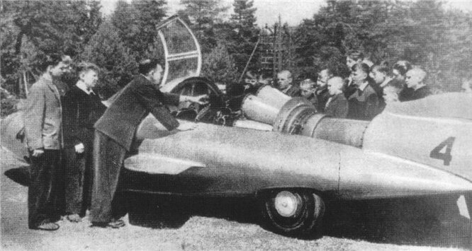 Реактивный автомобиль родом из СССР: он остался в тени спутников и ракет