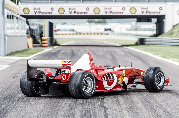 Чемпионский Ferrari Михаэля Шумахера пустили с молотка за 15 млн долларов