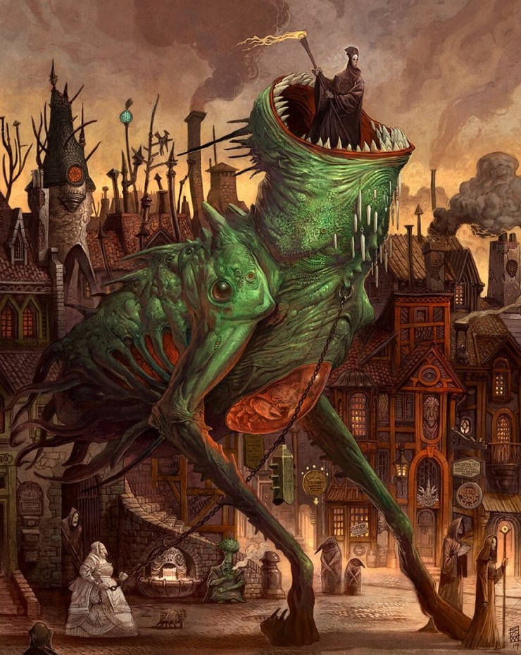«Мир Врат» и очень странная фантастика: иллюстрации Шона Эндрю Мюррея