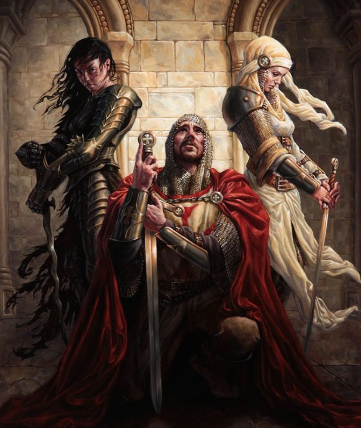 Рыцари и обнаженные дамы: картины Майкла С. Хейса