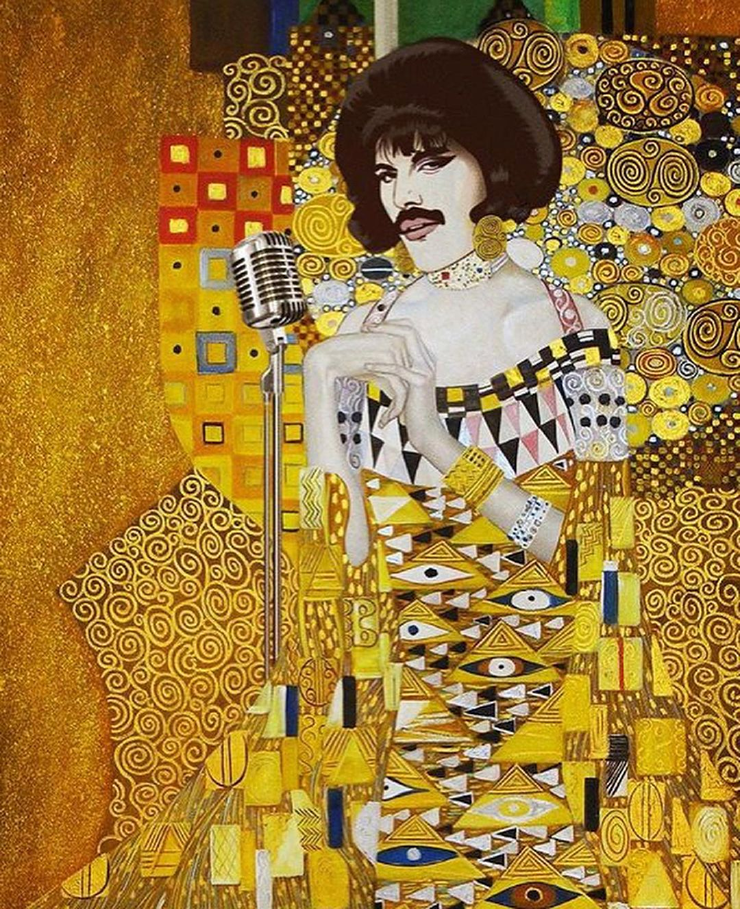 17 коллажей от турецкого художника, который остроумно совмещает известные картины с современной поп-культурой
